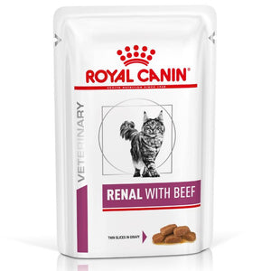 Royal Canin - Alimento per gatti - Renal with beef 85gr