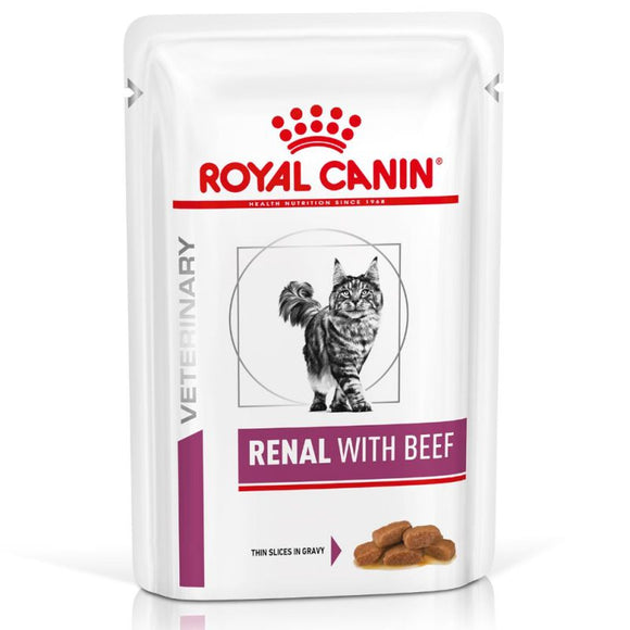 Royal Canin - Alimento per gatti - Renal with beef 85gr