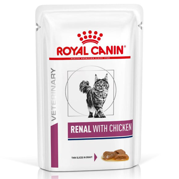 Royal Canin - Alimento per gatti - Renal chicken 85gr