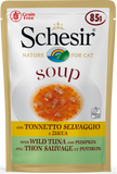 Schesir - Alimento per gatti -  Tonnetto Selvaggio e Zucca 85gr