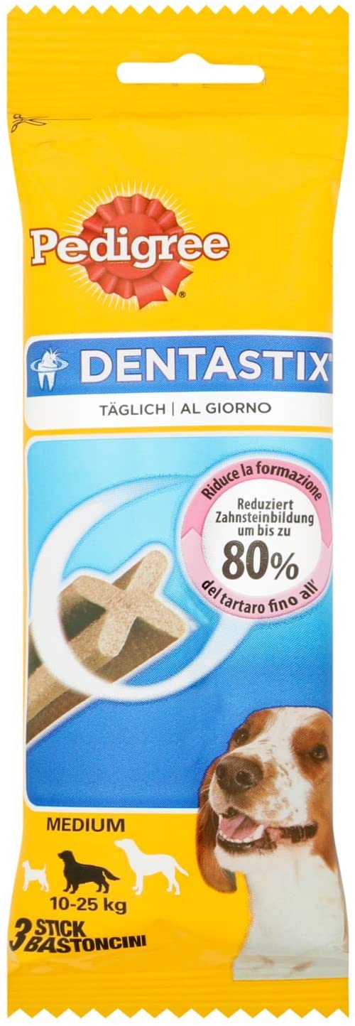 Pedigree - Articolo per cani - Dentastix Medium 3pz 77gr