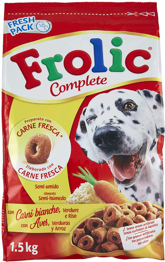 Frolic - Alimento per cani - Pollame, verdure e riso 1,5kg