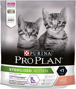Purina - Alimento per gatti - Pro Plan Kitten Sterilized Salmone 400g