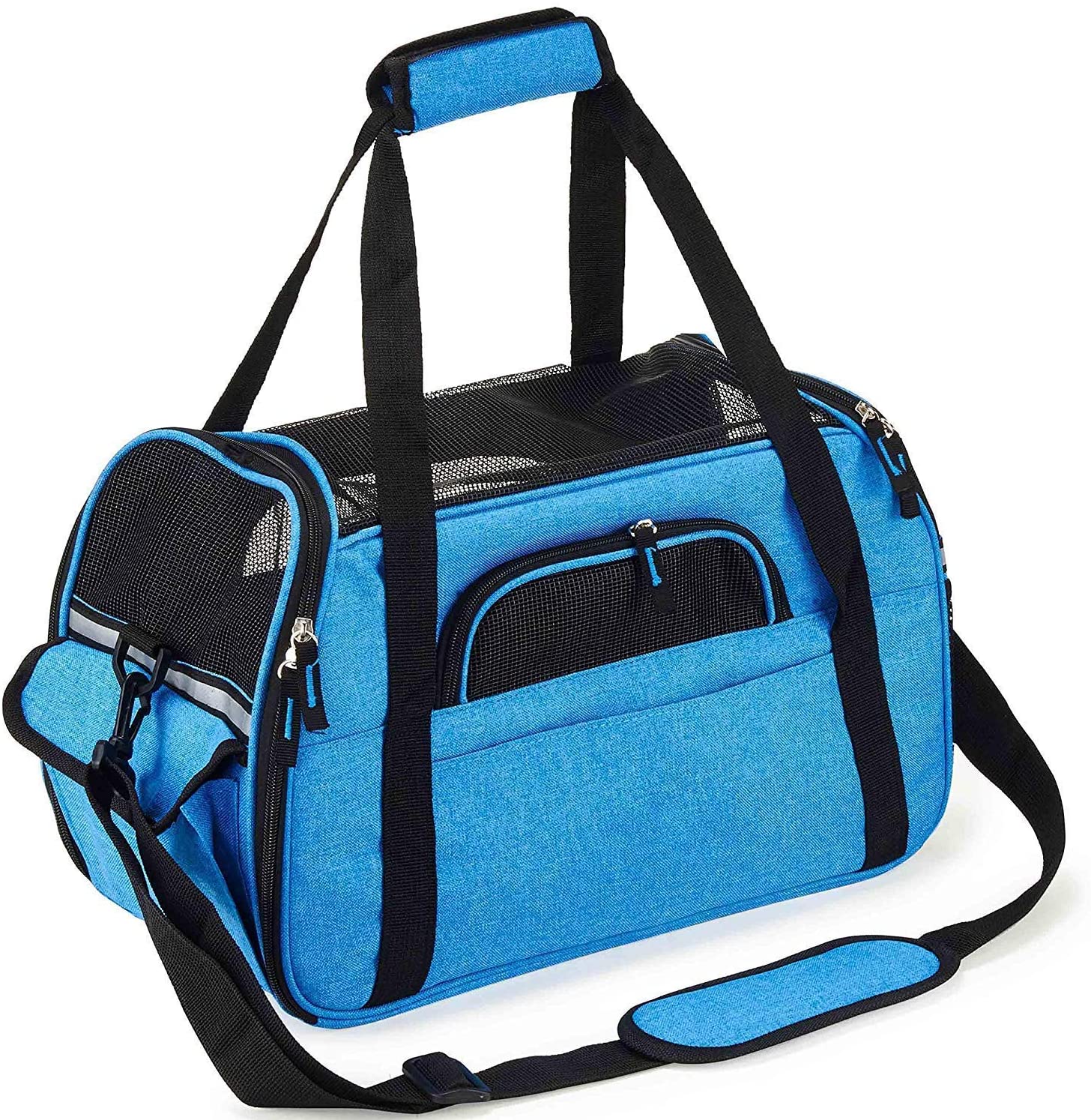 PETCUTE Trasportino Per Cani E Gatti - Borsa Portatile Traspirante Per Viaggi - Foto 5