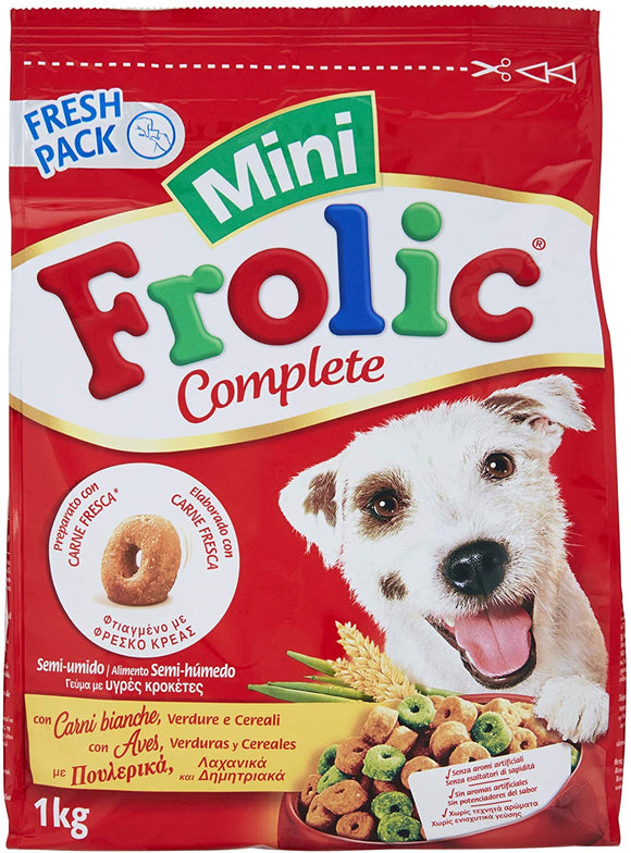 Frolic - Alimento per cani - Mini con pollame, verdure e cereali 1kg