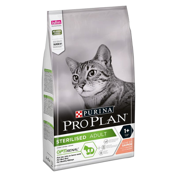 Purina - Alimento per gatti - Pro Plan Sterilized Adult Ricco in Salmone 400gr