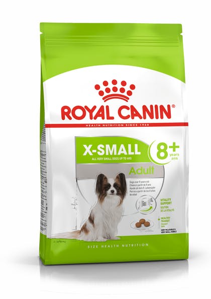 Royal Canin - Alimento per cani -X-Small Adult 8+, 1,5 kg