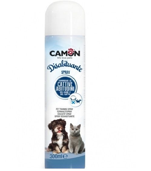 Camon - Articolo per cani e per gatti - Cane Gatto Disabituante per Interni 300ml