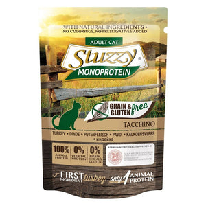 Stuzzy - Alimento per gatti - Monoproteico Grain&Gluten Free 85gr