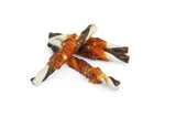 Camon - Alimento per cani - Twist bicolore con pollo e pelle di bovino 70gr 5pz