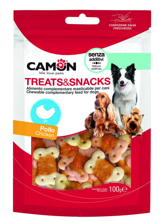 Camon - Articolo per cani - Chicken Snack 100gr