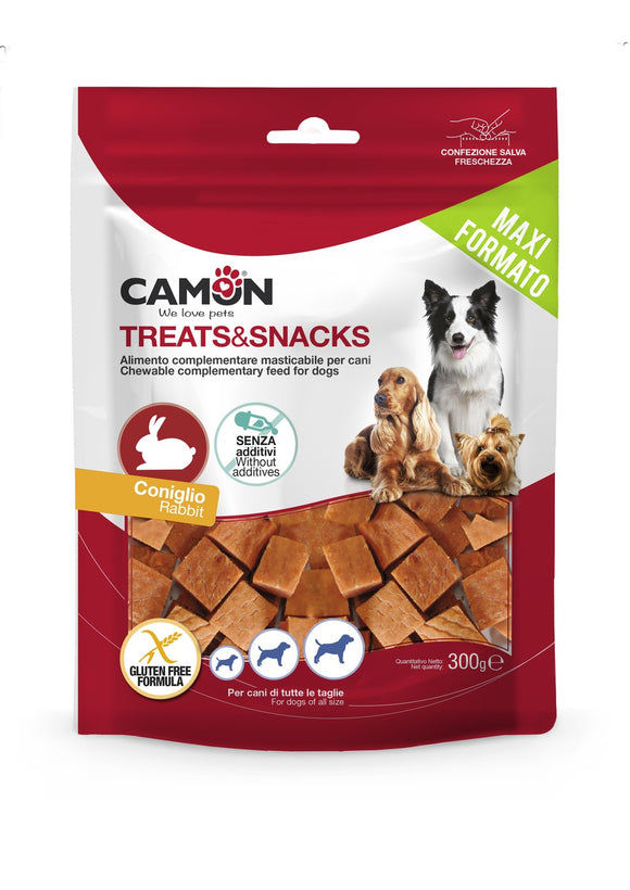 Camon - Articolo per cani - Rabbit bit bites 300gr