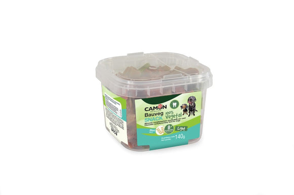 Camon - Alimento per cani - Bauveg Snack a forma di mini dentini 140gr