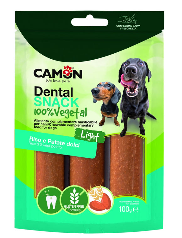 Camon - Alimento per cani - Bauveg Snack patata dolce + riso 100gr