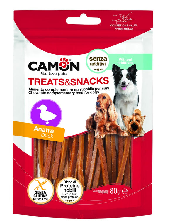 Camon - Alimento per cani - Bastoncini all'anatra 80gr