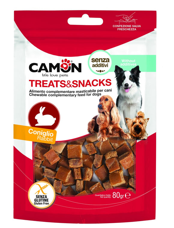 Camon - Alimento per cani - Dadini al coniglio 80gr