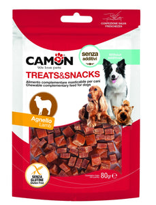 Camon - Alimento per cani - Dadini di agnello 80gr