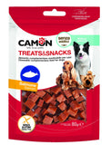 Camon - Alimento per cani - Dadini al salmone da 80gr