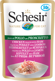 Schesir - Alimento per gatti - Tonnetto + gusti 50gr