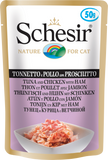 Schesir - Alimento per gatti - Tonnetto + gusti 50gr