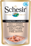 Schesir - Alimento per gatti - Tonnetto + gusti 50gr