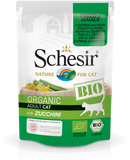 Schesir - Alimento per gatti - Pollo e Maiale con Zucchine 85gr