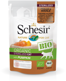 Schesir - Alimento per gatti - Sterilized Pollo e Maiale con Zucca 85gr