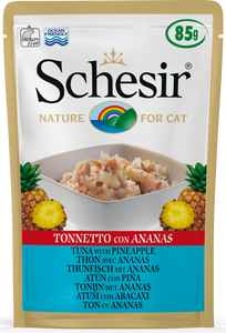 Schesir - Alimento per gatti - Tonnetto con Ananas 85gr