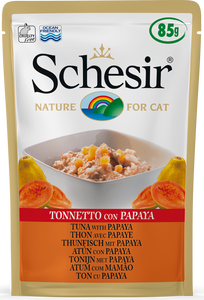Schesir - Alimento per gatti - Tonnetto con Papaya 85gr