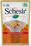 Schesir - Alimento per gatti - Tonnetto con Papaya 85gr