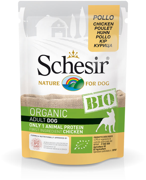 Schesir - Alimento per cani - Pollo BIO 85gr