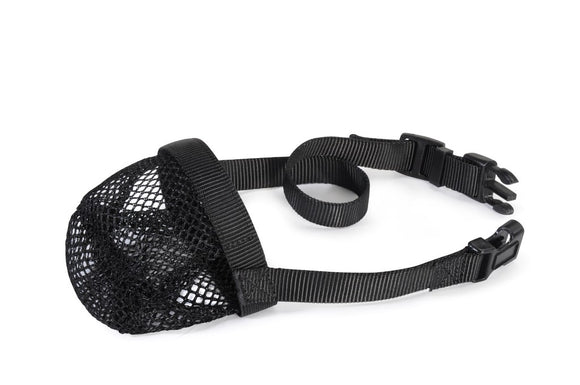 Camon - Articolo per cani - Museruola in rete anti-boccone