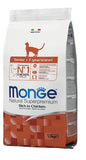 Monge - Alimento per gatti - Natural Superpremium Senior Monoproteico pollo 1,5kg