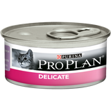 Purina - Alimento per gatti - Pro Plan Delicate Mousse con Tacchino 85gr