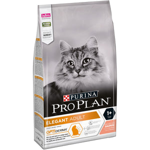 Purina - Alimento per gatti - Pro Plan Elegant Gatto Crocchette ricco in salmone 1,5kg