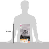 Purina - Alimento per gatti - Pro Plan Elegant Gatto Crocchette ricco in salmone 1,5kg