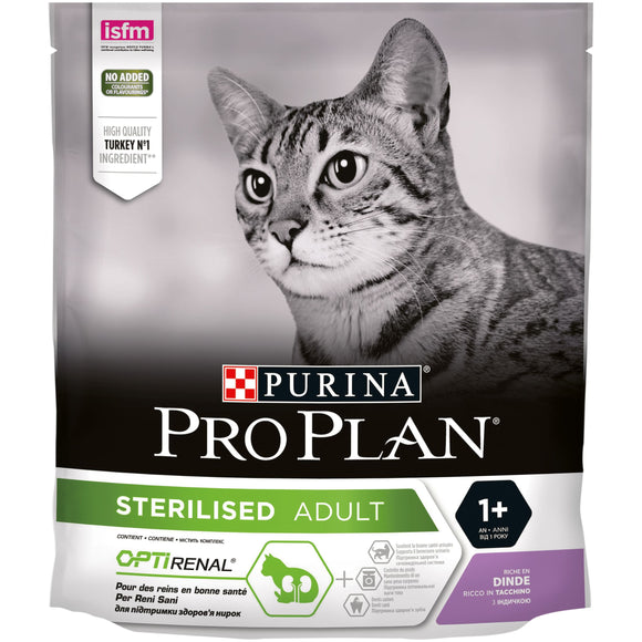 Purina - Alimento per gatti - Pro Plan sterilized tacchino 400gr