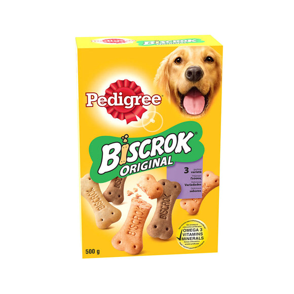 Pedigree - Articolo per cani - Biscrok snack 500gr