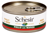 Schesir - Alimento per cani - Filetti di pollo con manzo 150gr