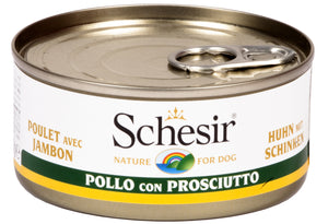 Schesir - Alimento per cani - Pollo con prosciutto 150gr
