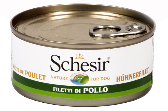 Schesir - Alimento per cani - Filetti di pollo 150gr