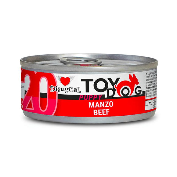 Disugual ‑ Alimento per cani ‑ Patè Toy puppy da 85gr