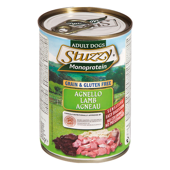 Stuzzy - Alimento per cani - Monoprotein + gusti 400gr