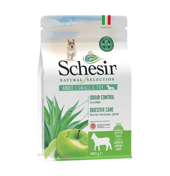 Schesir - Alimento per cani - Natural Selection Adult Small & Toy con Agnello