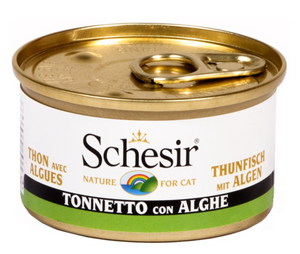 Schesir - Alimento per gatti - Tonnetto con alghe 85gr