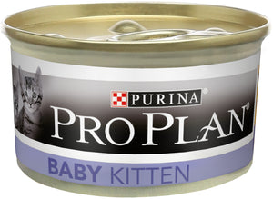Purina - Alimento per gatti - Pro Plan Junior Baby Kitten Mousse con Pollo 85gr