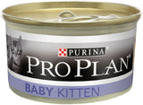 Purina - Alimento per gatti - Pro Plan Junior Baby Kitten Mousse con Pollo 85gr