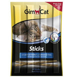 GimCat - Alimento per gatti - Sticks + gusti 4pz