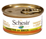 Schesir - Alimento per gatti - Tonnetto con zucca in brodo di pesce 70gr