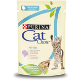Purina - Alimento per gatti - CAT CHOW Kitten tacchino e zucchine 85gr